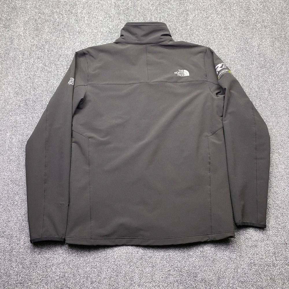 The North Face‎ Mens Tech WindWall Softshell Jacket Black Full Zip Sz M NF0A3LGV